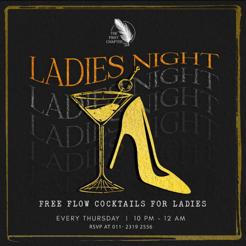 LADIES NIGHT at The First Chapter