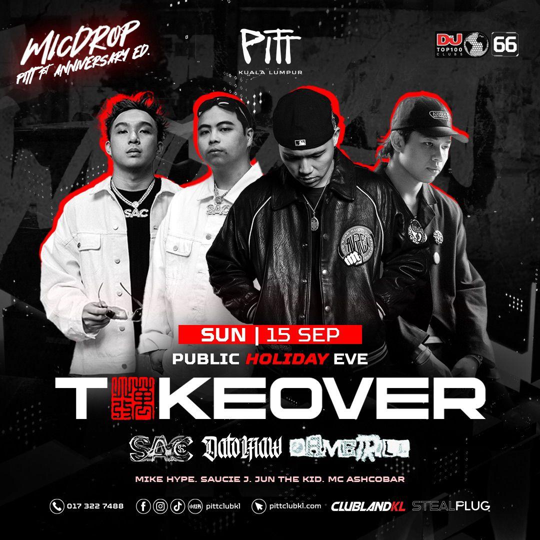 MICDROP SUNDAYS BANHUAT TAKEOVER  at Pitt Club KL