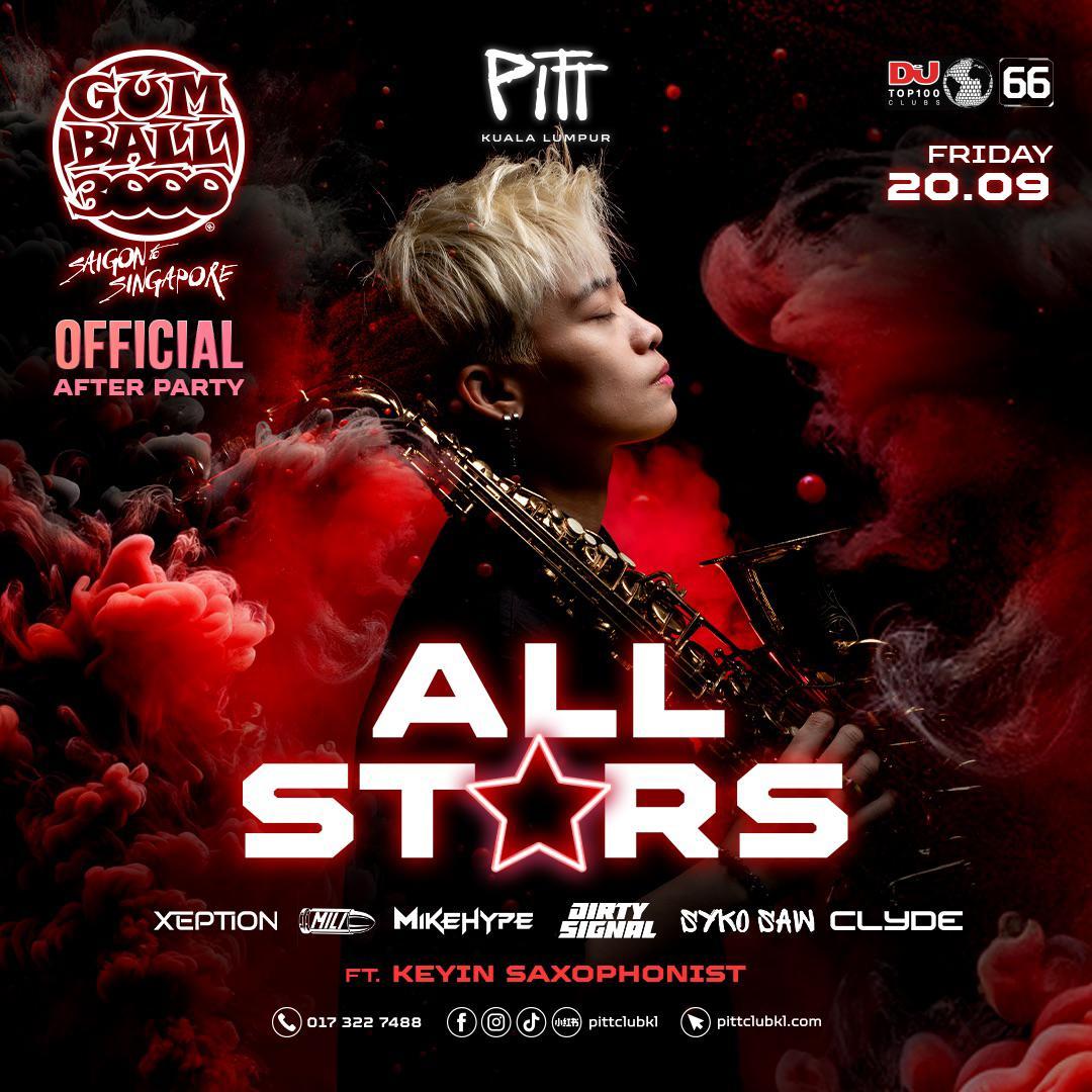 ALL STARS at Pitt Club KL