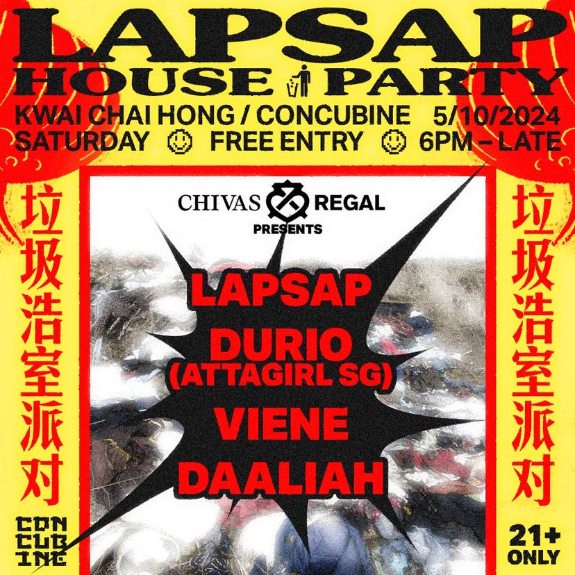 LAPSAP HOUSE PARTY at Concubine KL