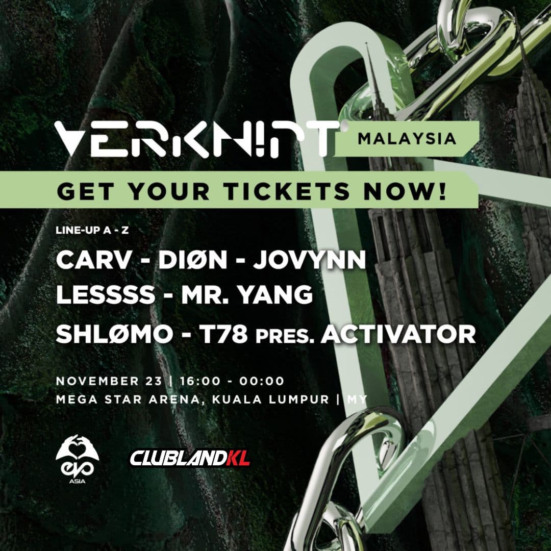 VERKNIPT at Mega Star Arena KL