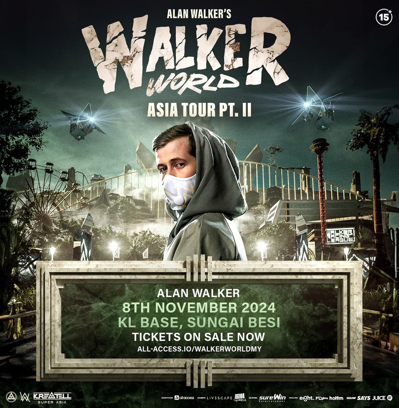 ALAN WALKER&#8217;S WALKER WORLD at KL Base