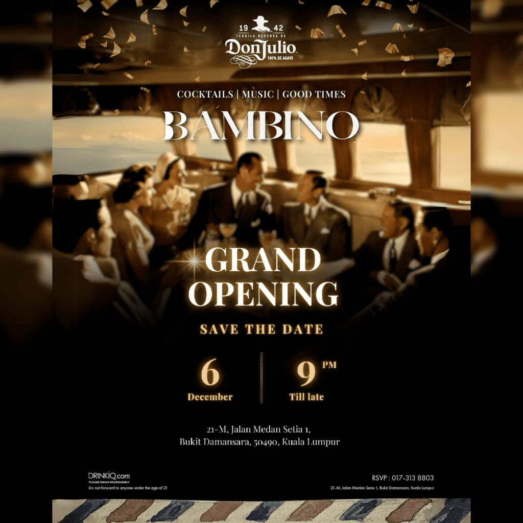 GRAND OPENING at Bambino KL