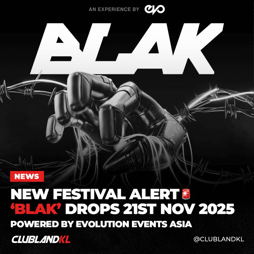 NEW FESTIVAL ALERT 🚨 &#8216;BLAK&#8217; DROPS 21ST NOV 2025!!