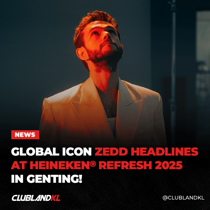 Global Icon Zedd Headlines at Heineken® Refresh 2025 in Genting!